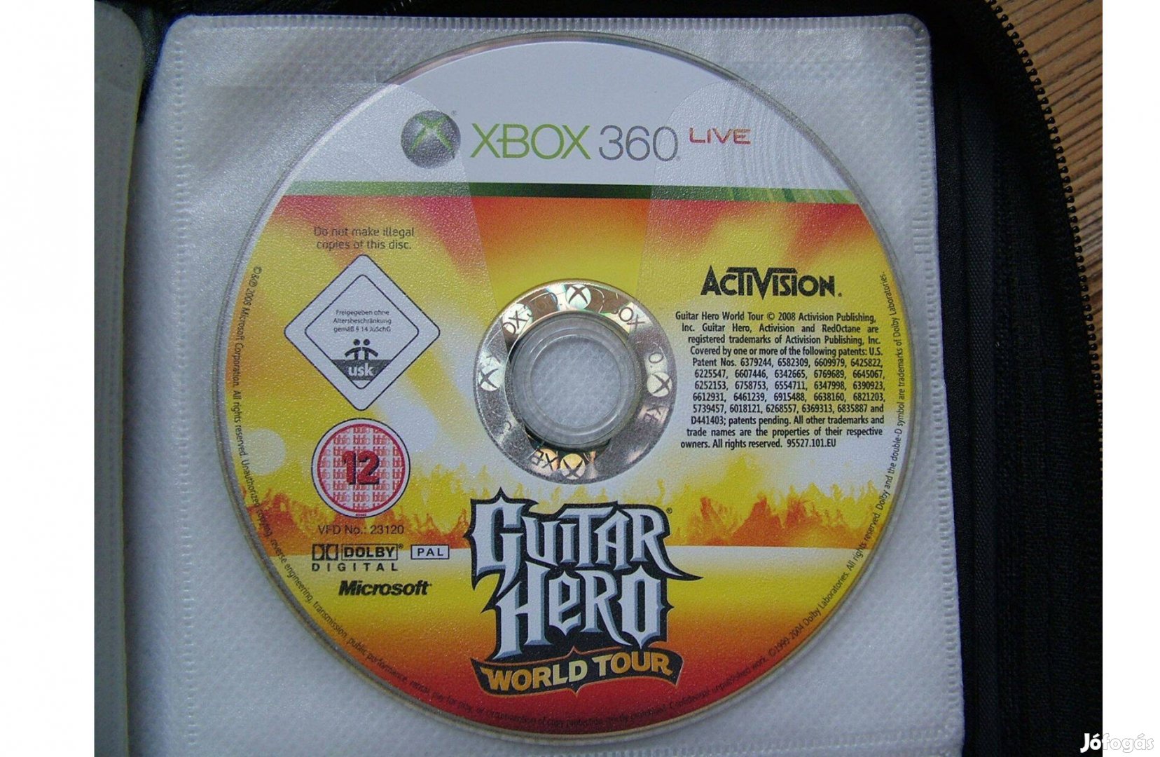 Xbox 360 Guitar Hero World Tour játék