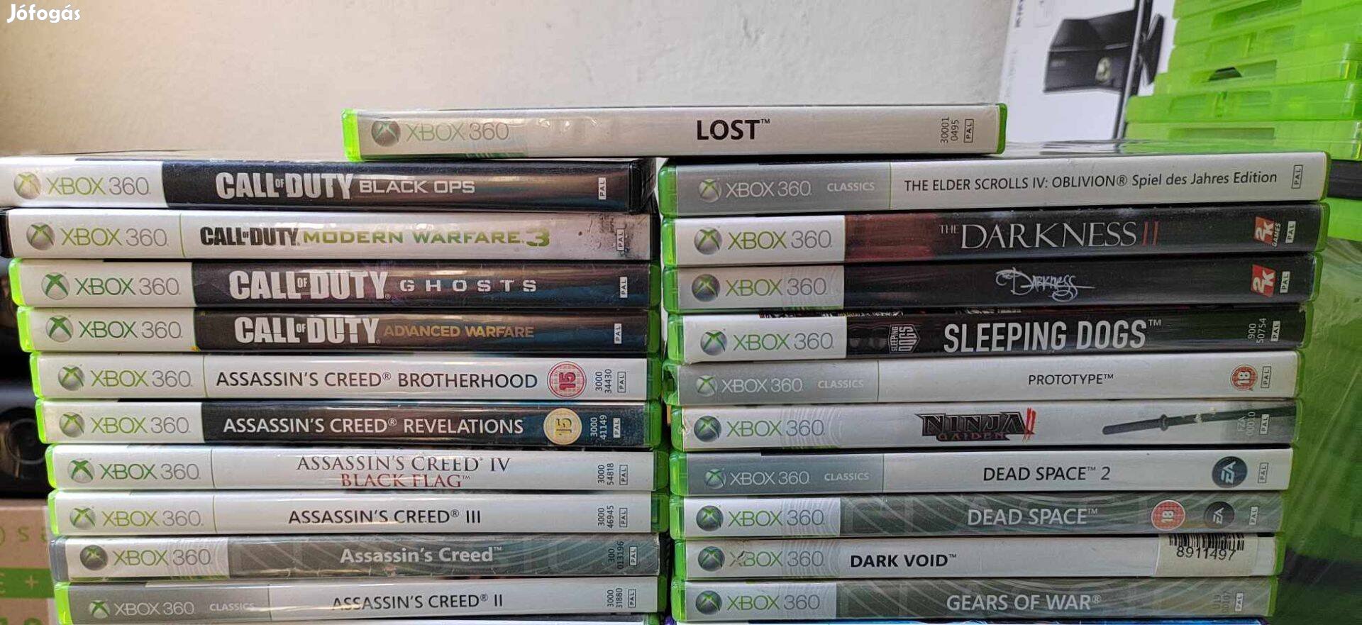 Xbox 360 Gyári lemezek - több darabnál kezdvezmény -