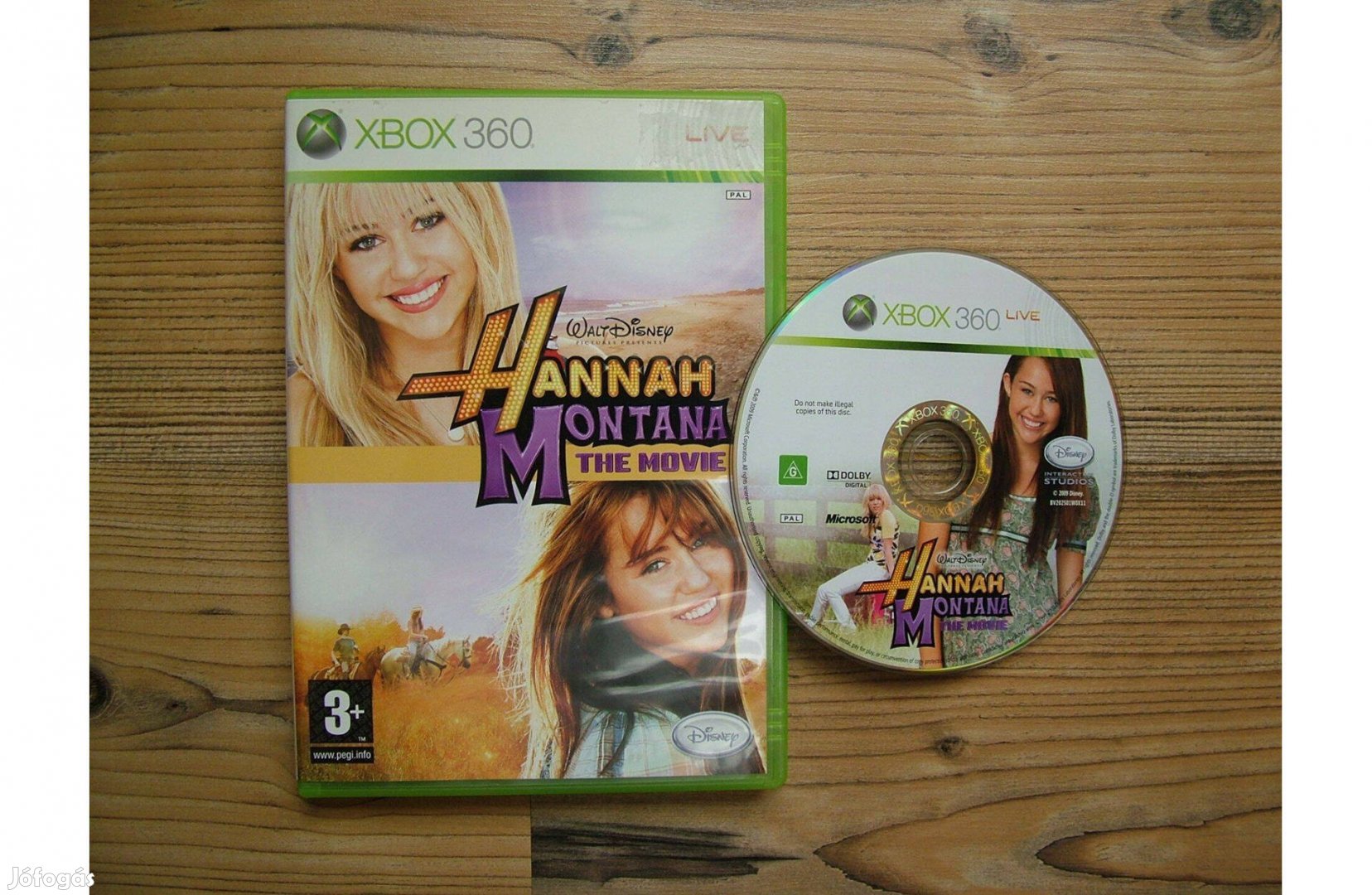 Xbox 360 Hannah Montana The Movie játék