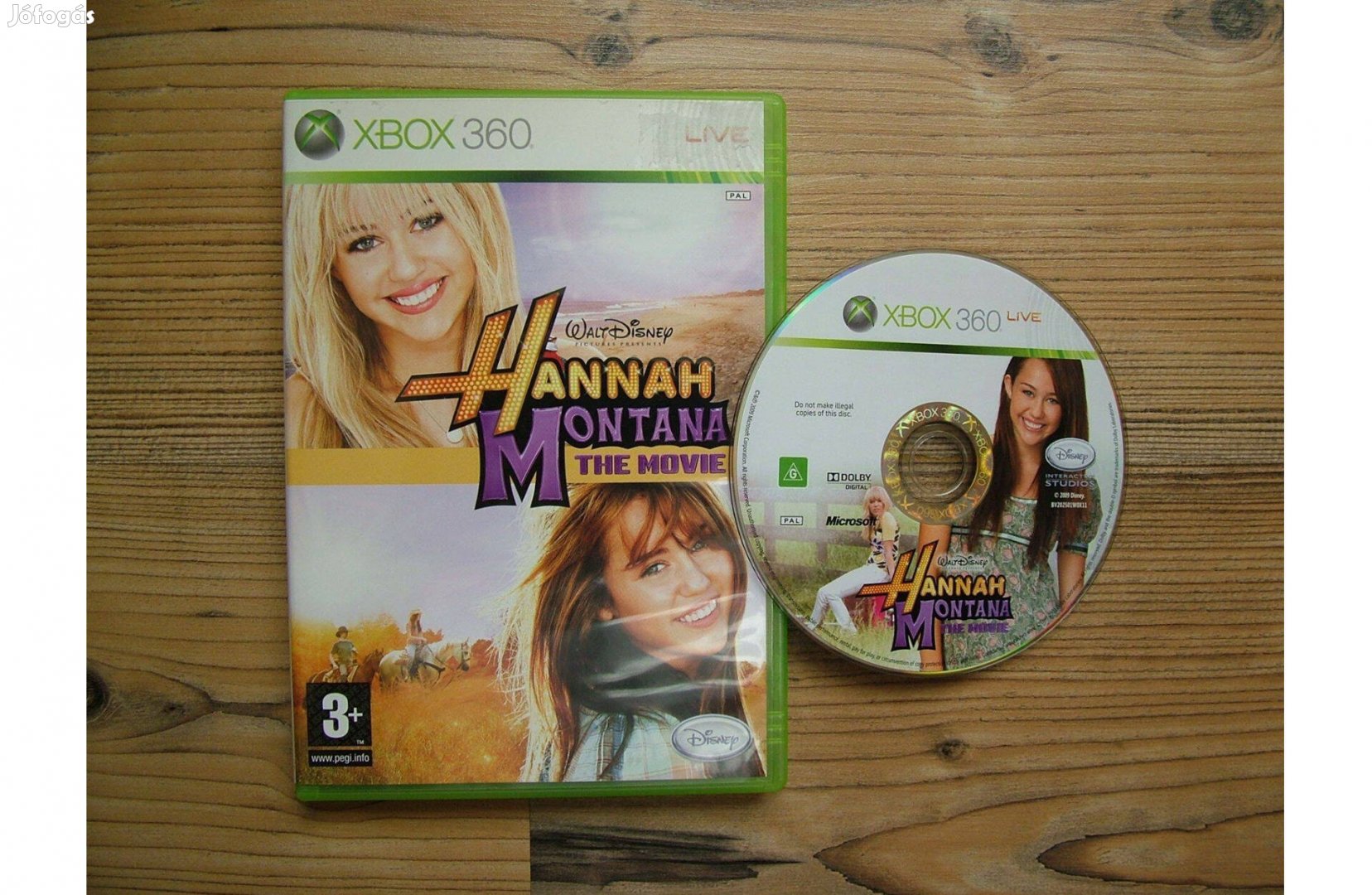 Xbox 360 Hannah Montana The Movie játék