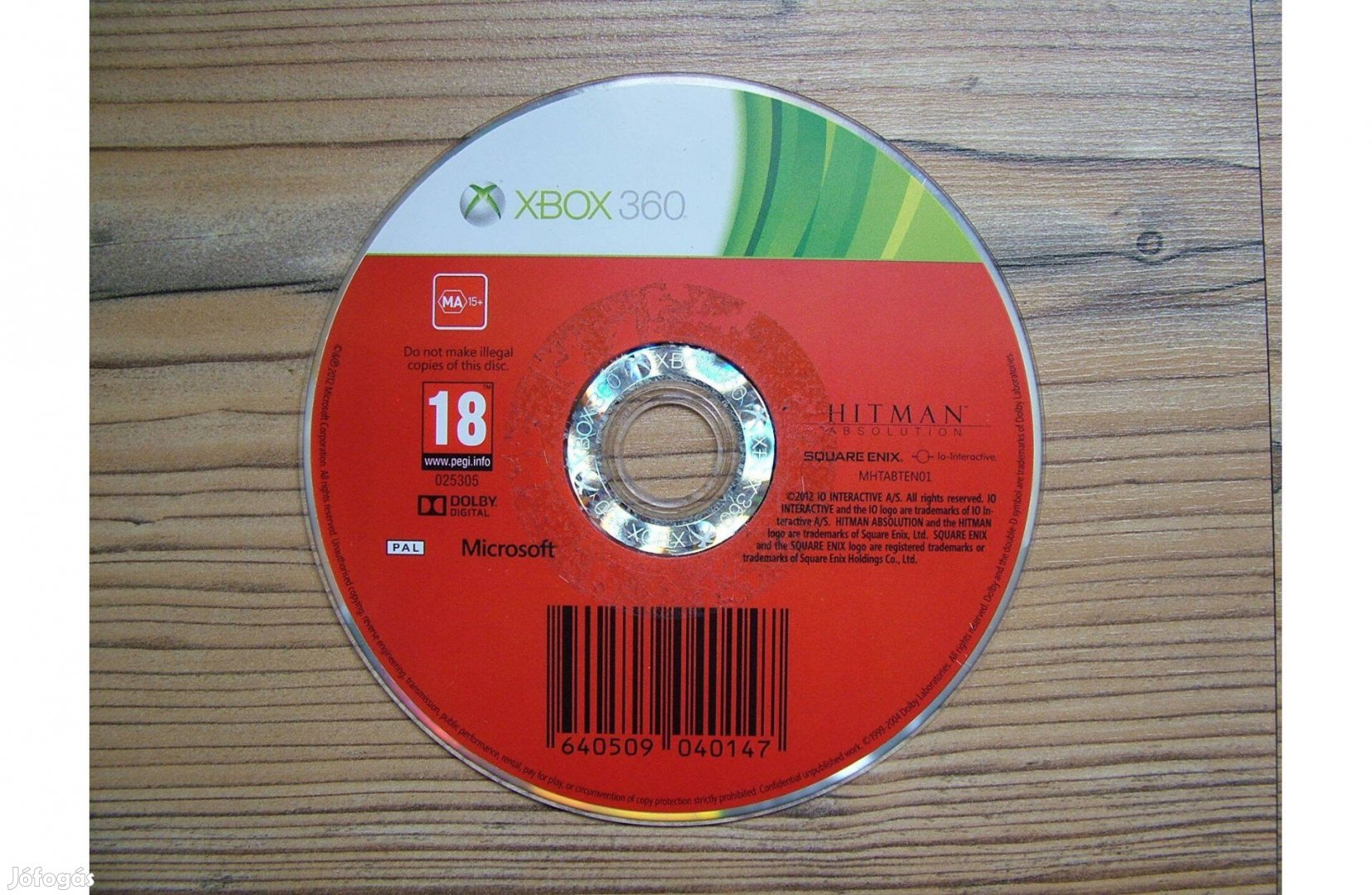 Xbox 360 Hitman Absolution játék Xbox One is