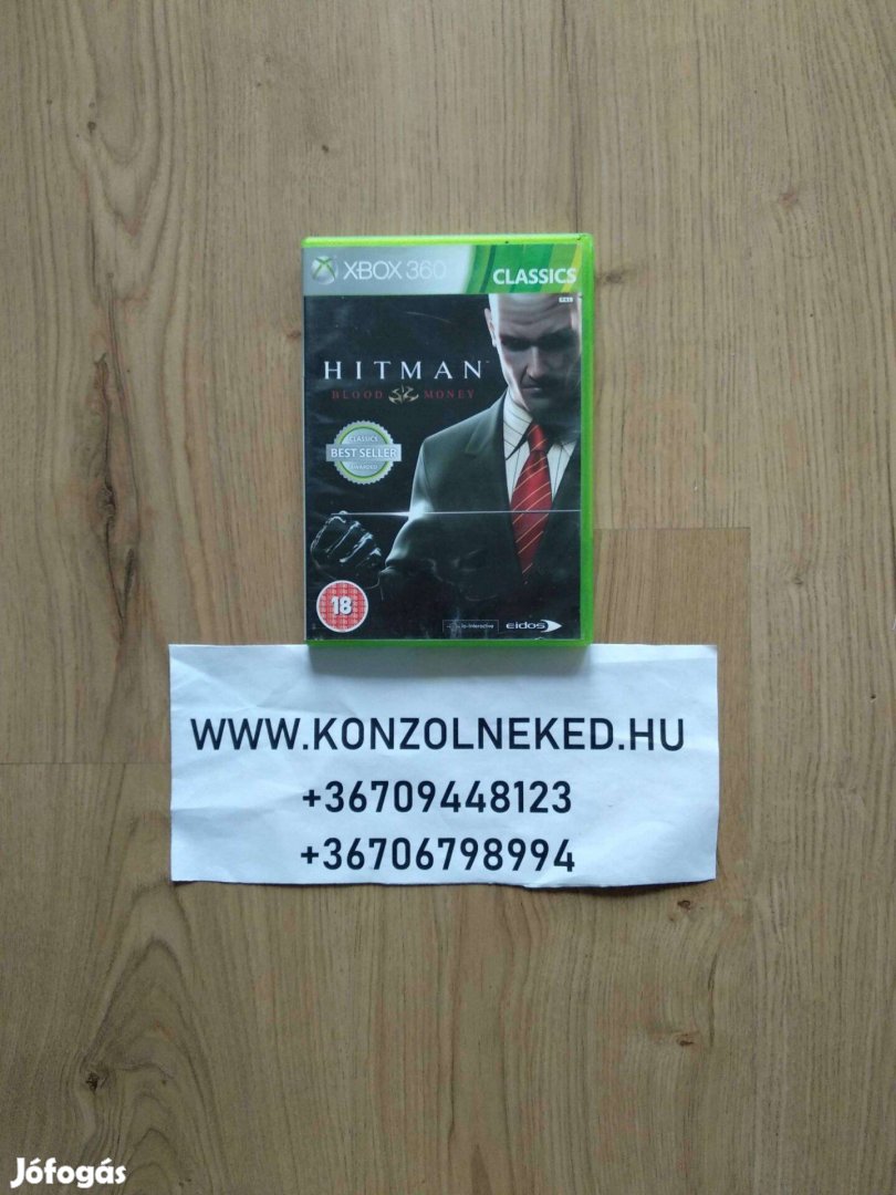 Xbox 360 Hitman Blood Money Xbox One Kompatibilis