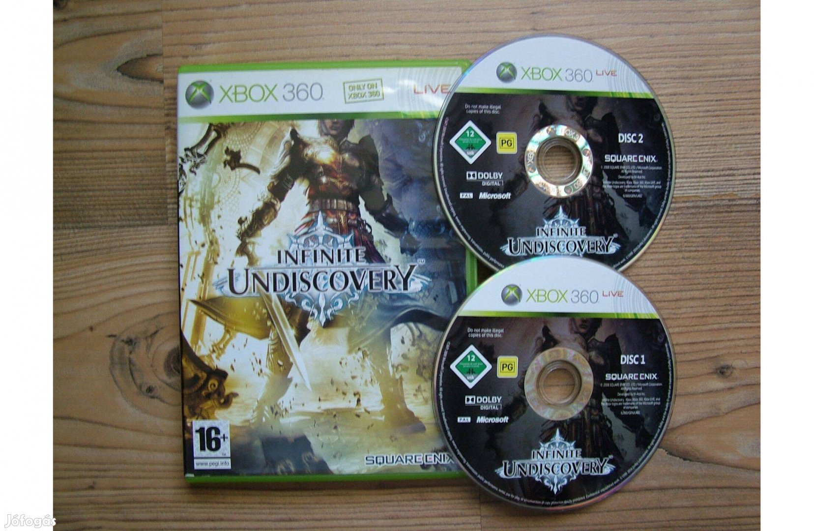 Xbox 360 Infinite Undiscovery játék Xbox One is