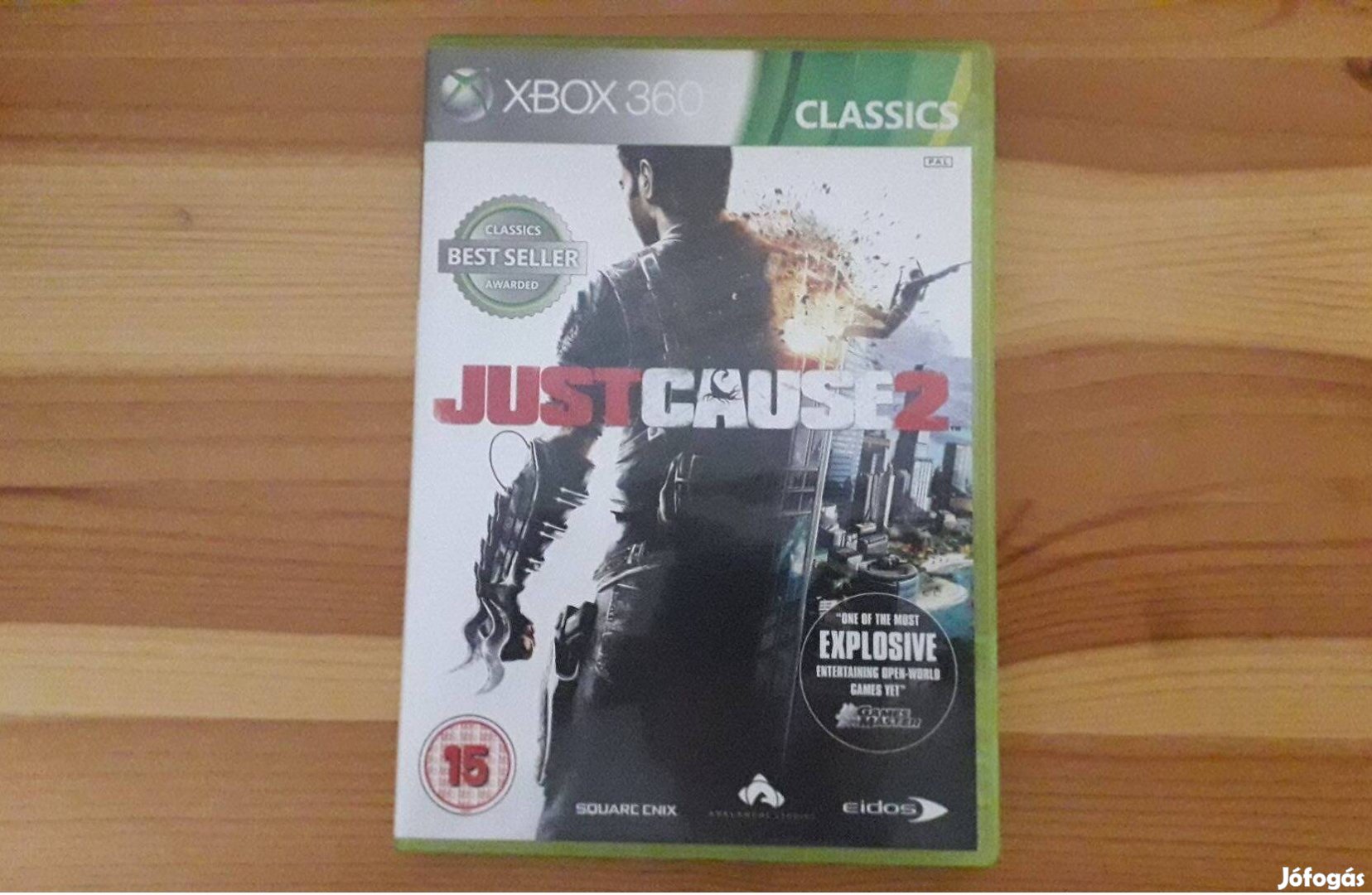 Xbox 360 Just Cause 2 (gyári, angol nyelvű)