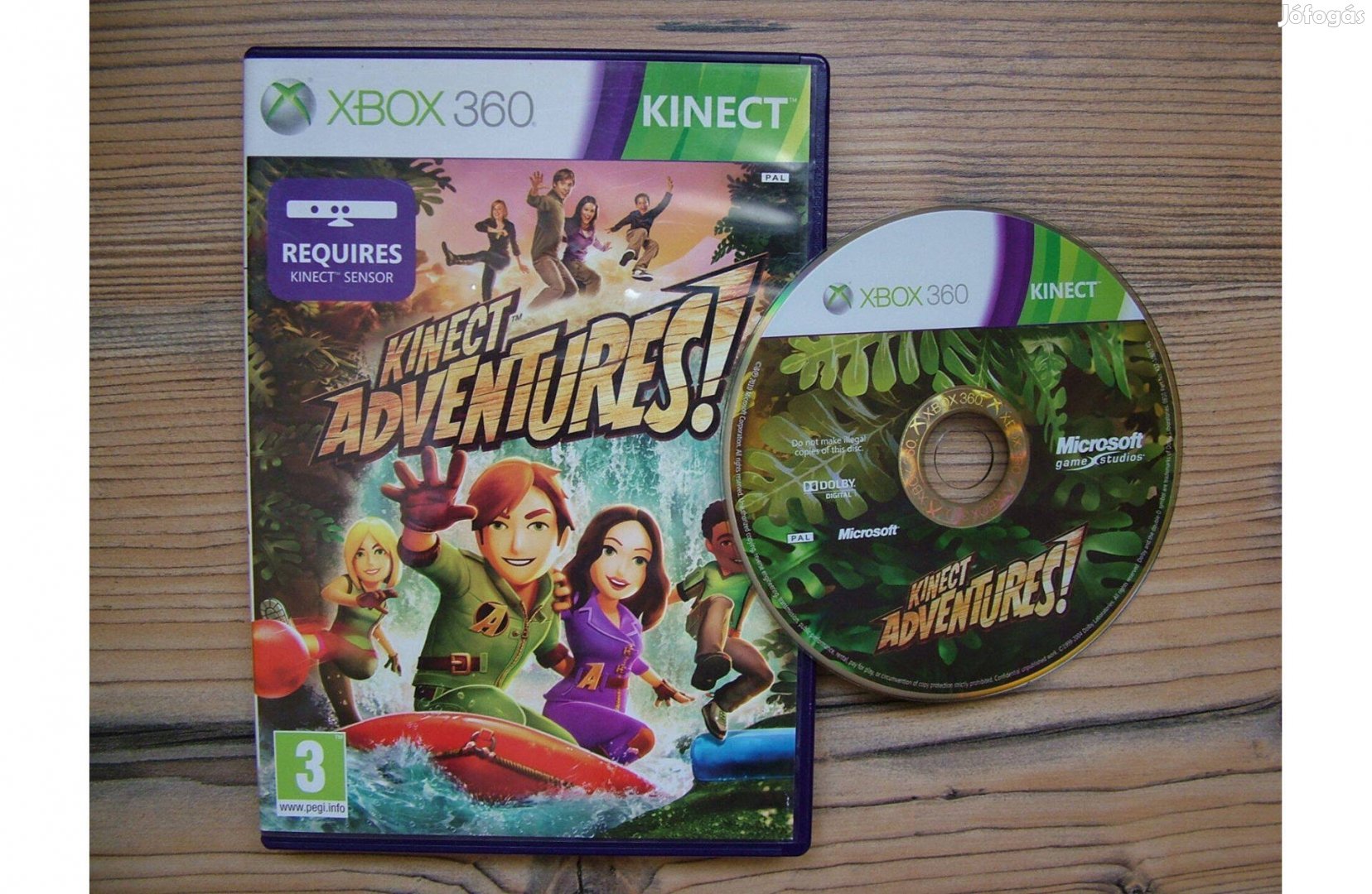 Xbox 360 Kinect Adventures játék