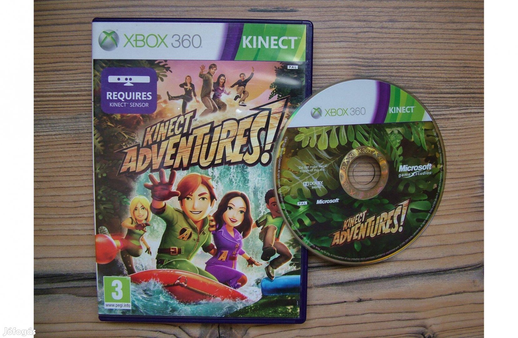 Xbox 360 Kinect Adventures játék