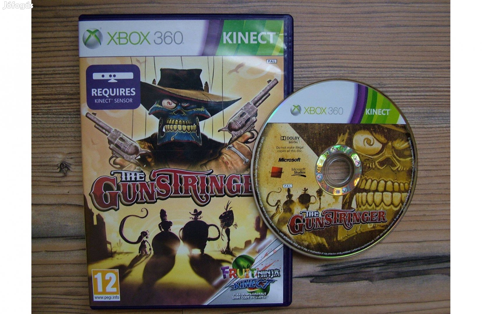 Xbox 360 Kinect Gunstringer játék