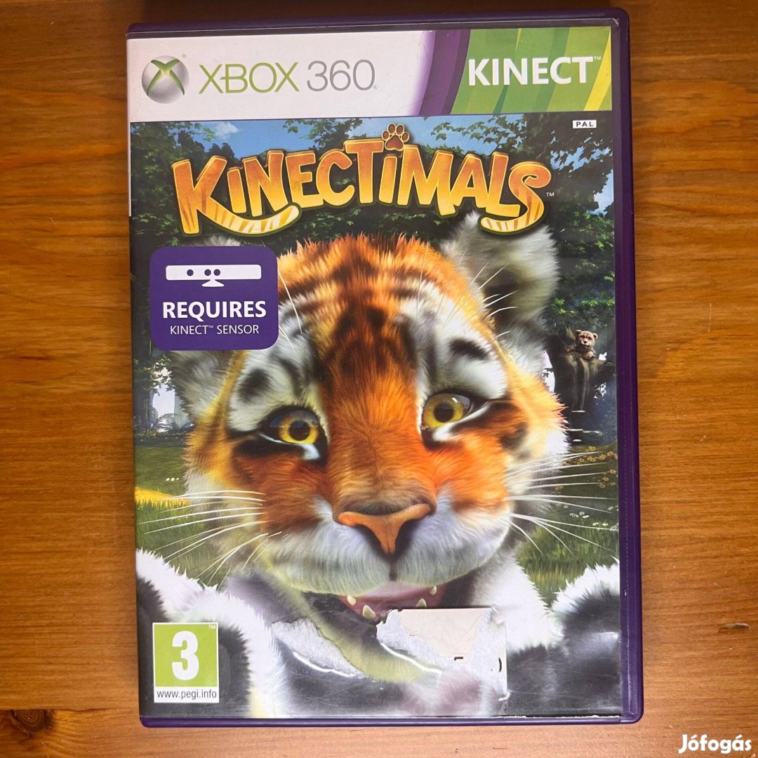 Xbox 360 Kinect Kinectimals állatos gyerekjáték