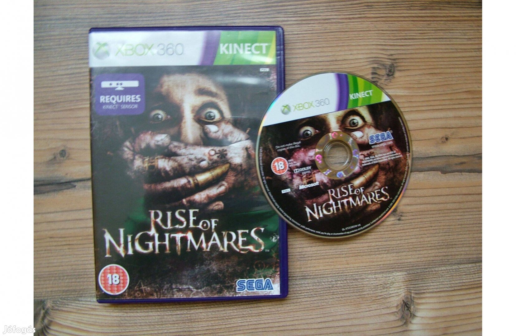 Xbox 360 Kinect Rise of Nightmares játék