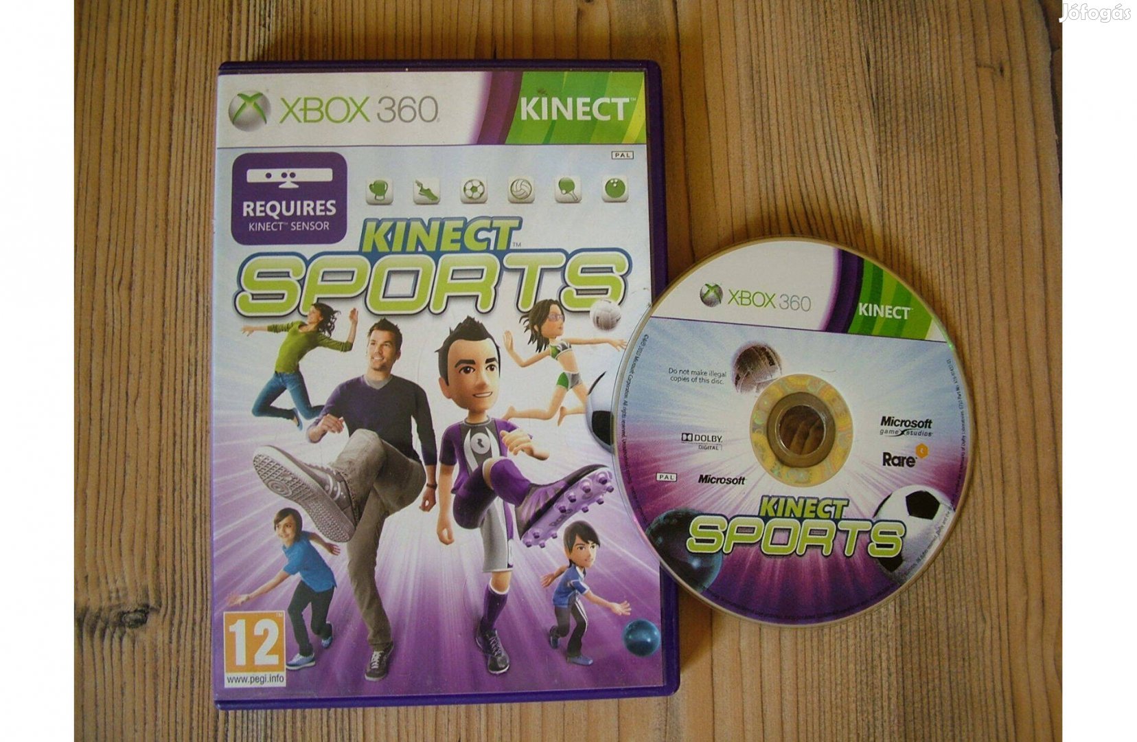 Xbox 360 Kinect Sports játék
