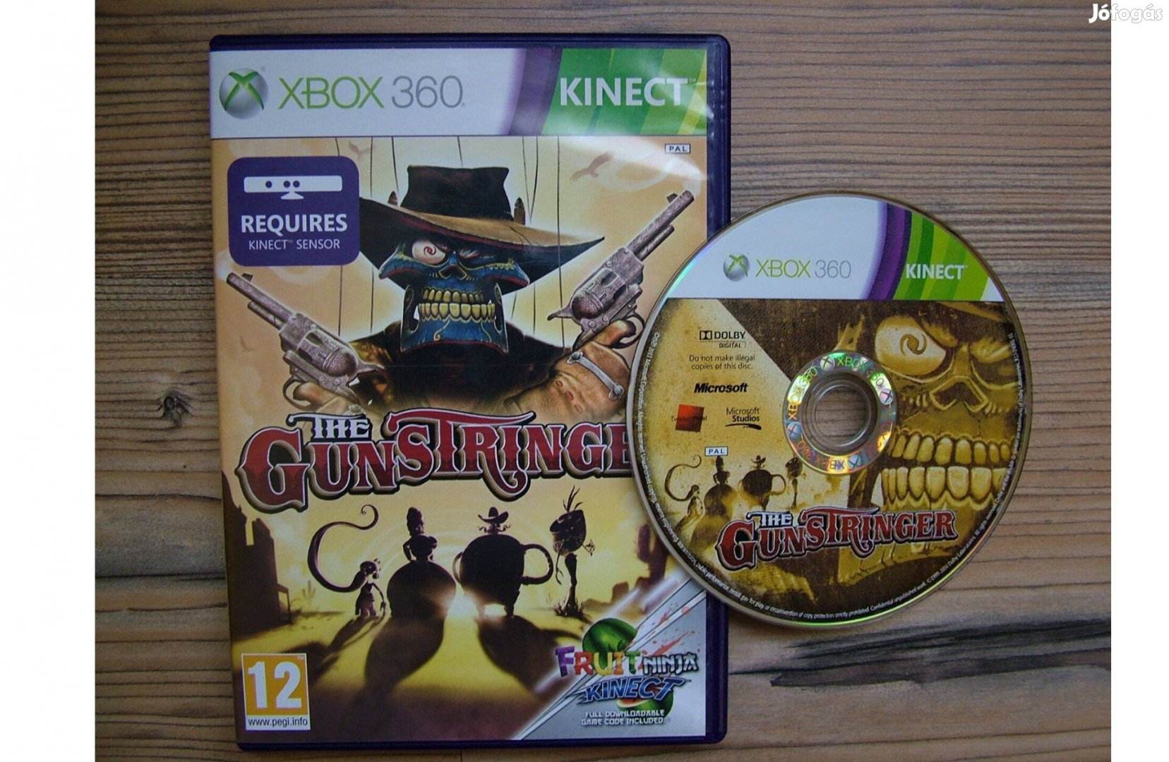 Xbox 360 Kinect The Gunstringer játék