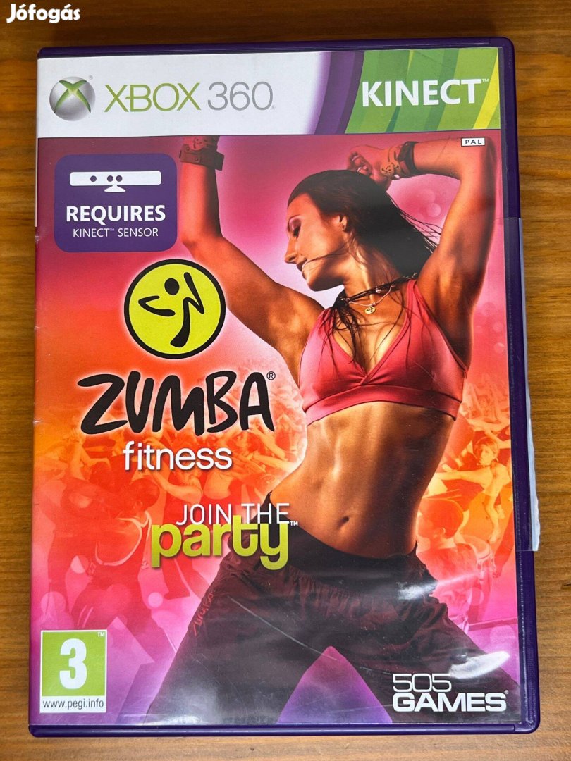 Xbox 360 Kinect Zumba fitness