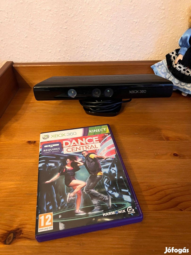 Xbox 360 Kinect + Dance Central - Számlával, 6 hónap garanciával