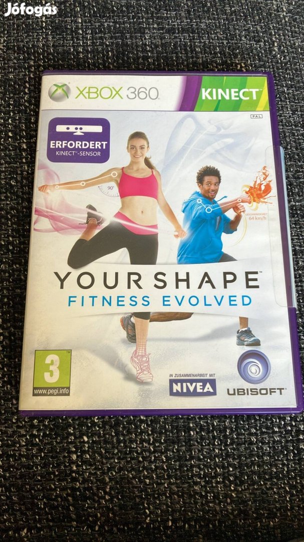 Xbox 360 Kinect fitness dvd eladó!