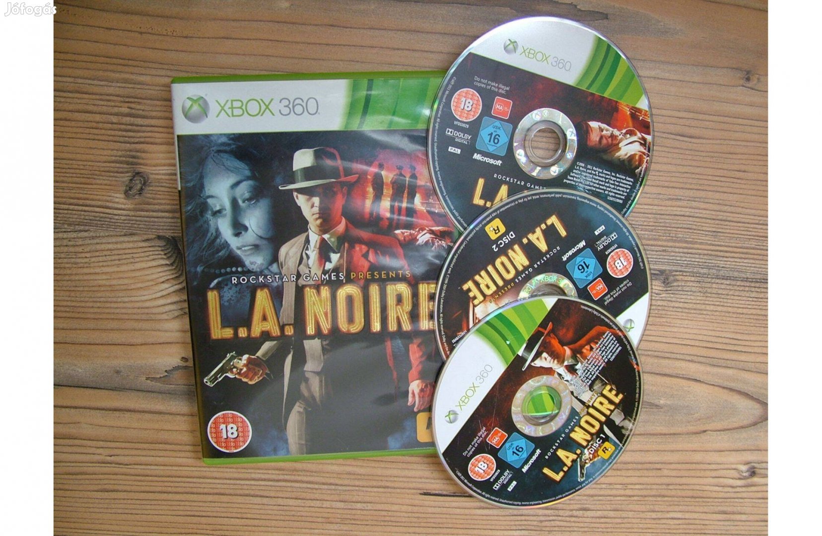 Xbox 360 L.A. Noire játék LA Noire
