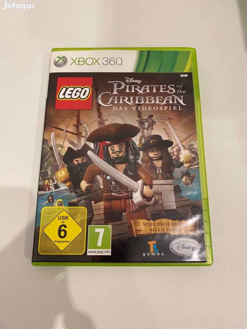 Xbox 360 Lego Pirates of the Caribbean Karib Tenger Kalózai