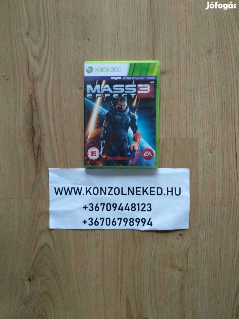 Xbox 360 Mass Effect 3 Xbox One Kompatibilis