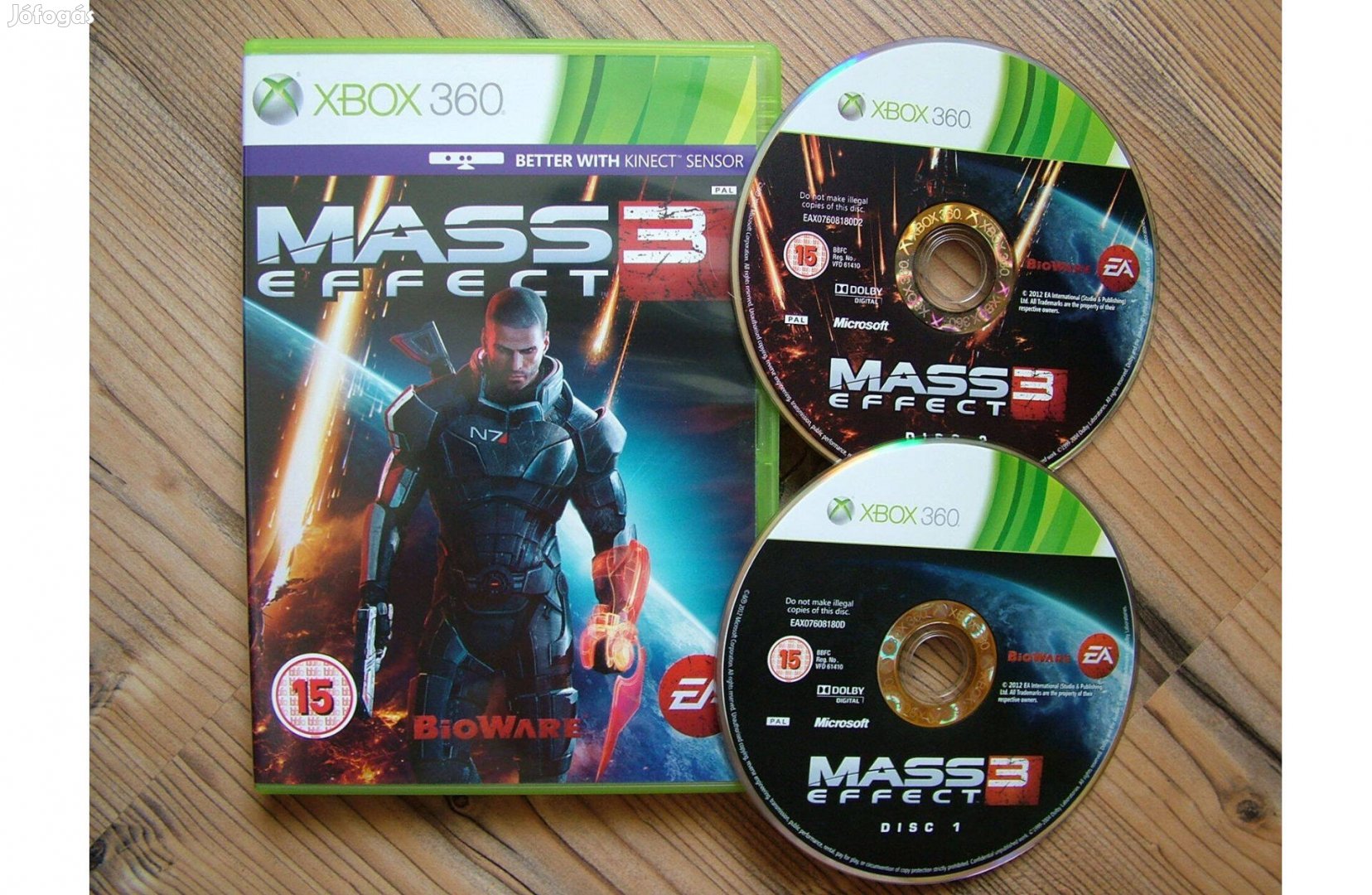 Xbox 360 Mass Effect 3 játék Xbox One is