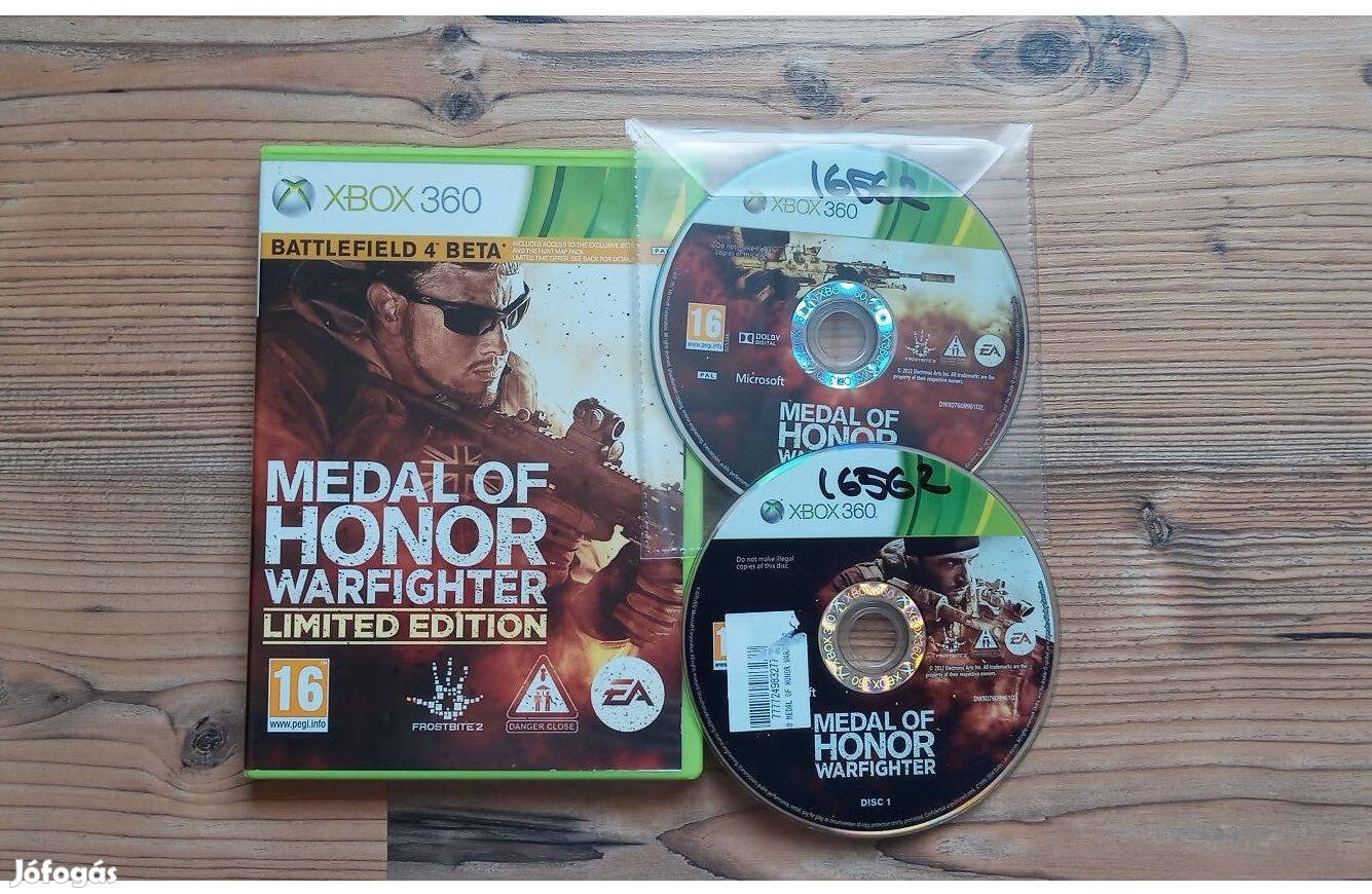 Xbox 360 Medal of Honor Warfighter Limited Edition játék