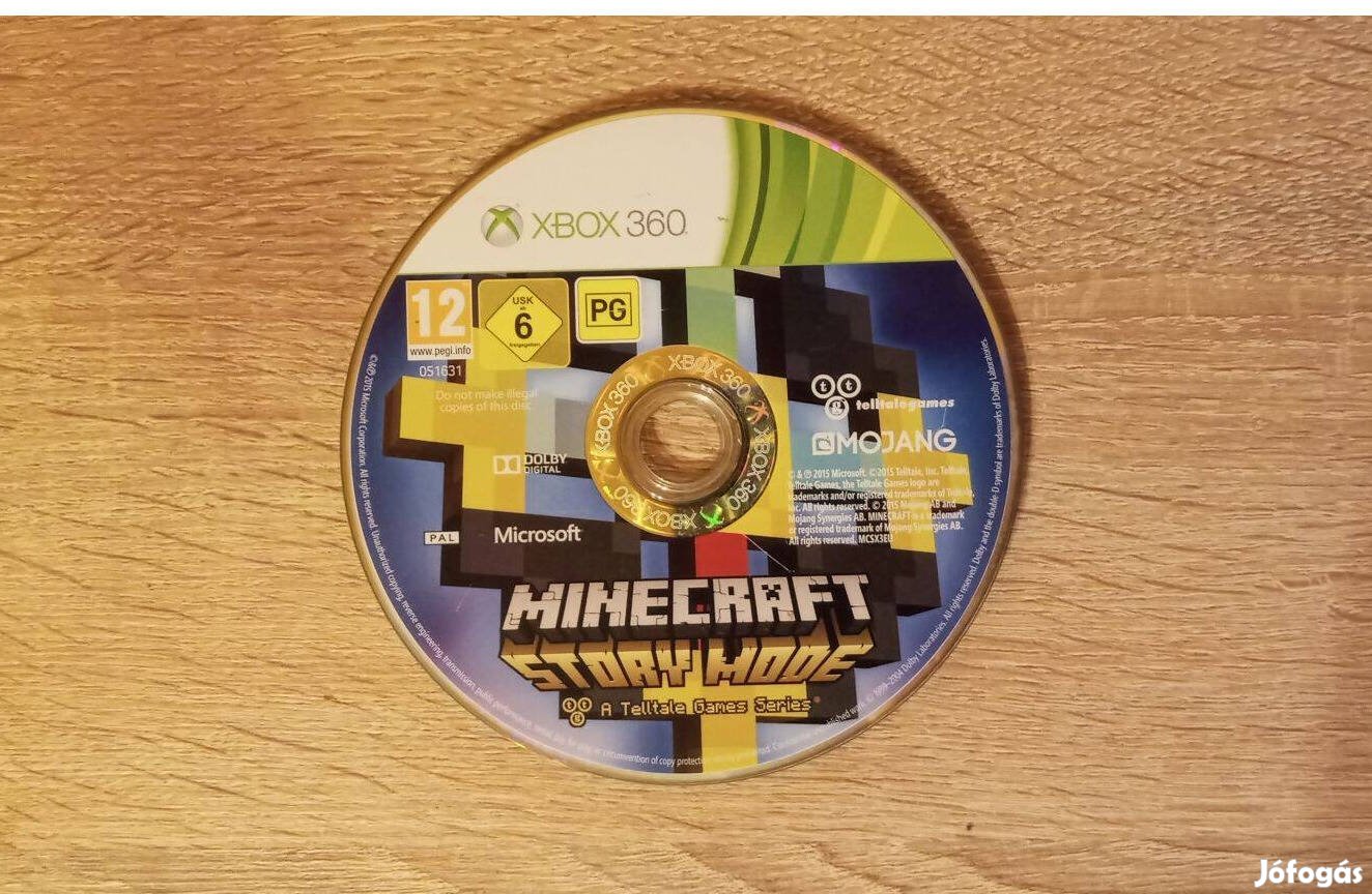 Xbox 360 Minecraft Story Mode játék