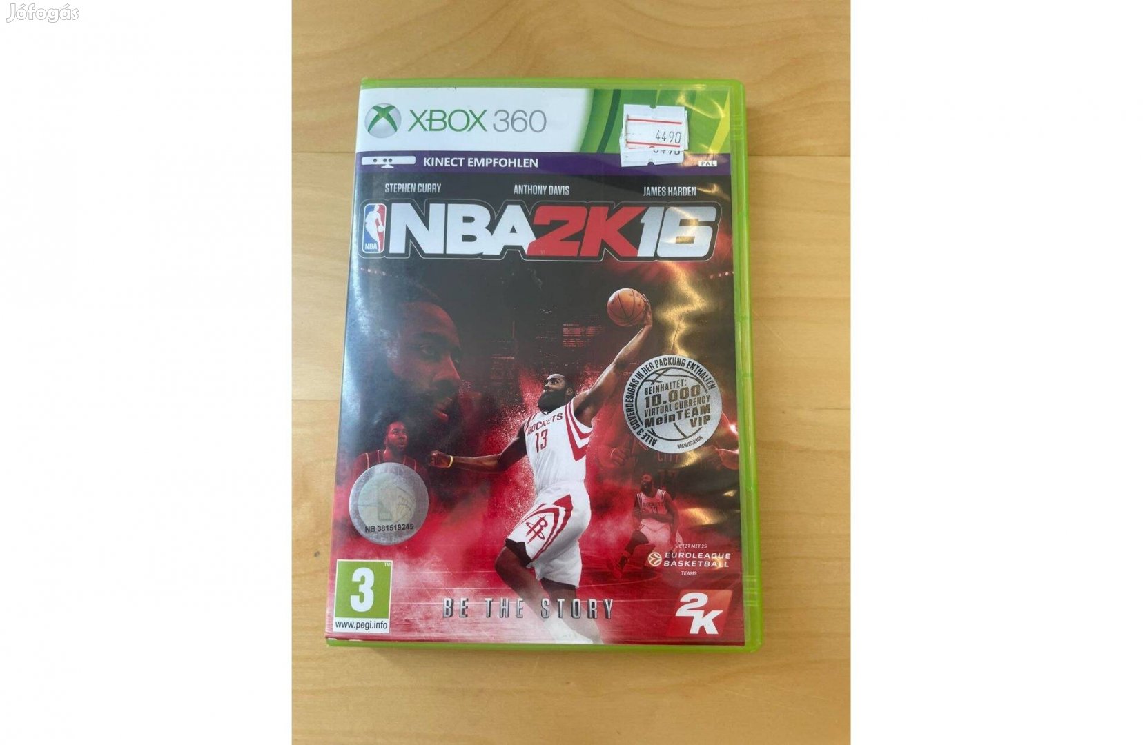 Xbox 360 NBA 2K16 (használt)