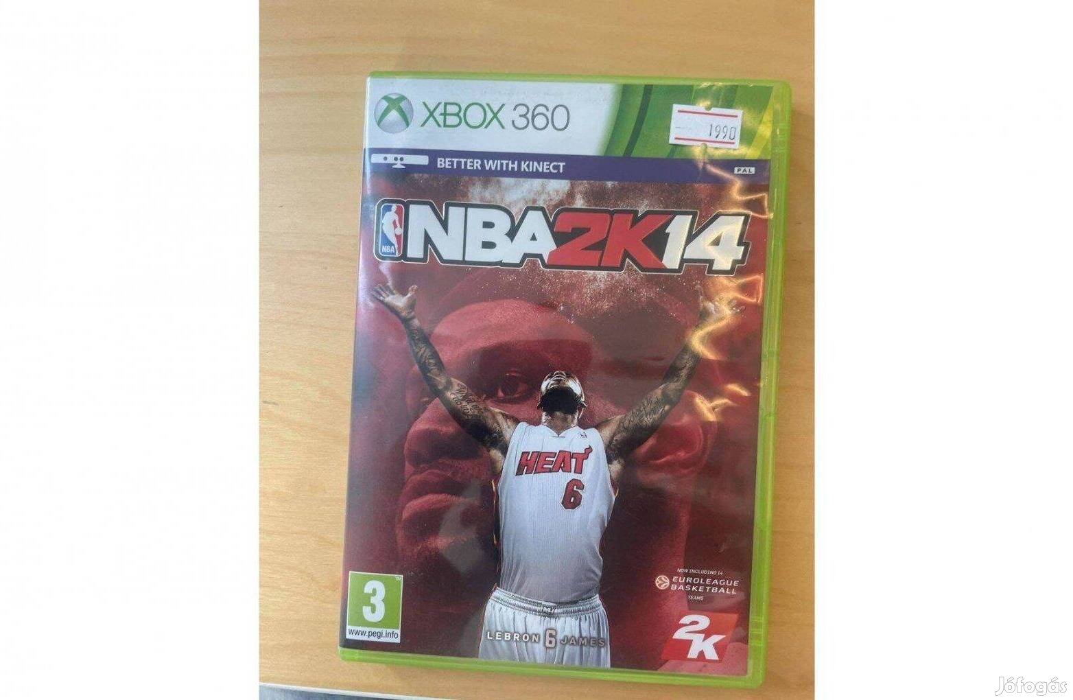 Xbox 360 NBA 2k14 (használt)