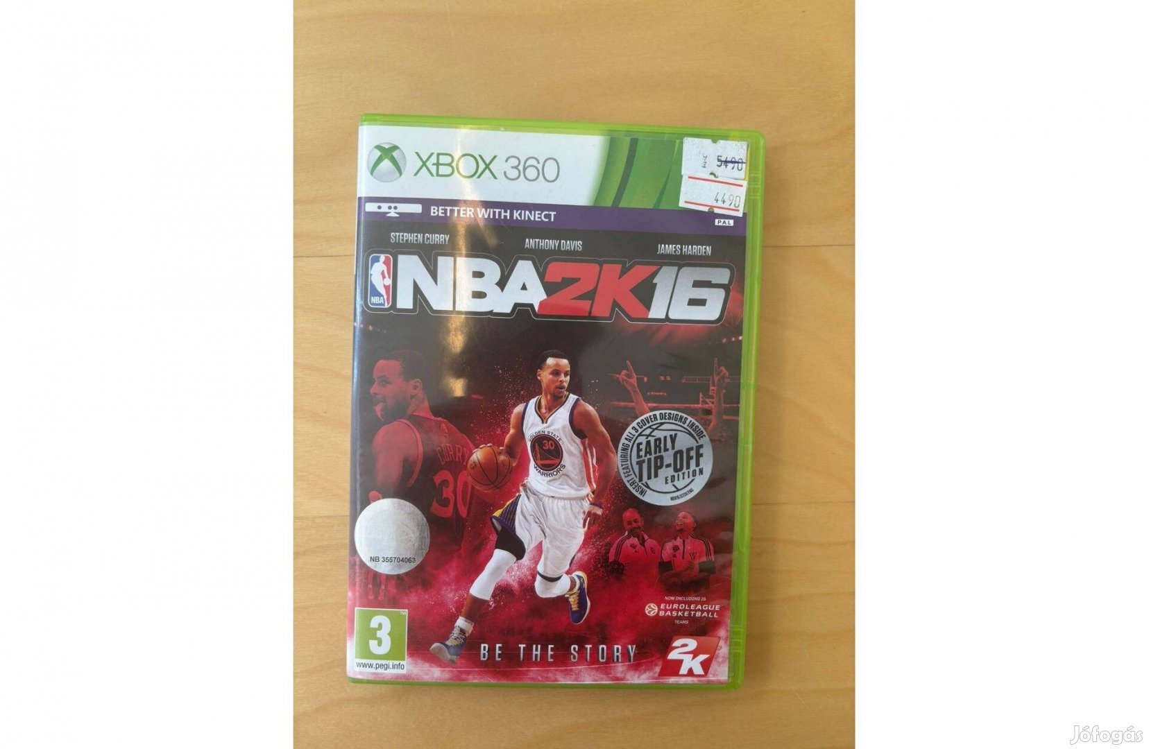 Xbox 360 NBA 2k16 (használt)