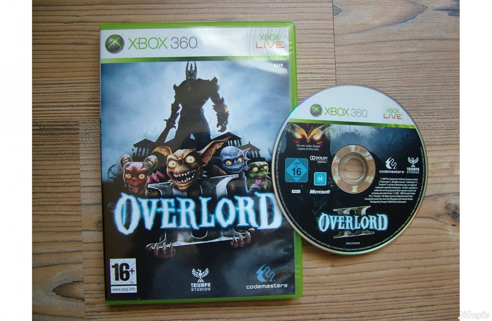 Xbox 360 Overlord II játék