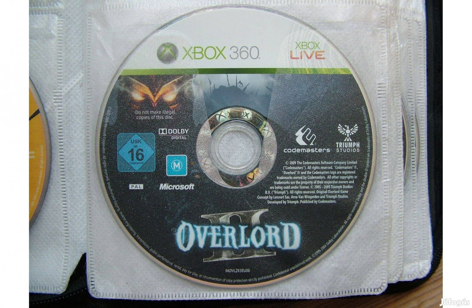 Xbox 360 Overlord II játék