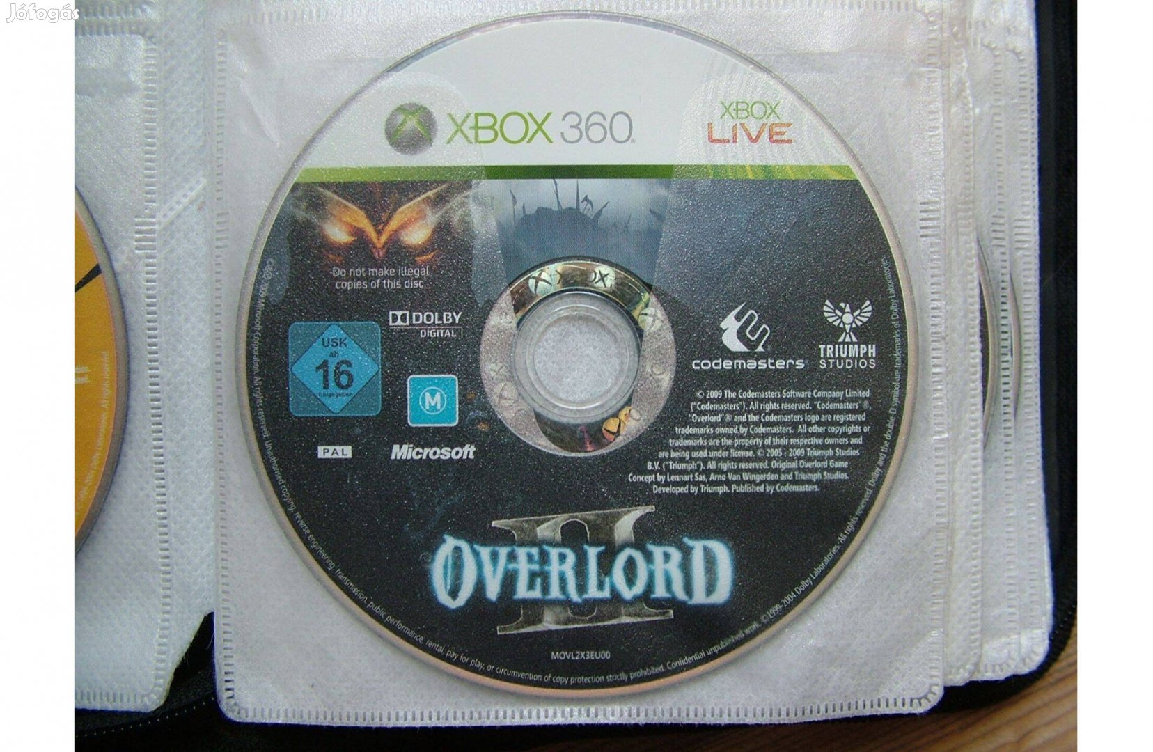 Xbox 360 Overlord II játék Overlord 2