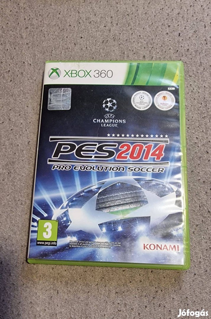 Xbox 360 PES 2014 eladó