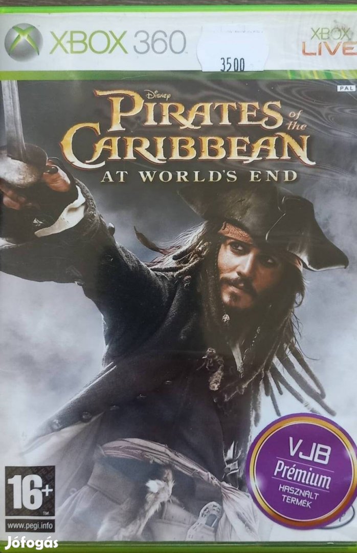 Xbox 360 Pirates of Caribbean, Karib-tenger Kalózai 
