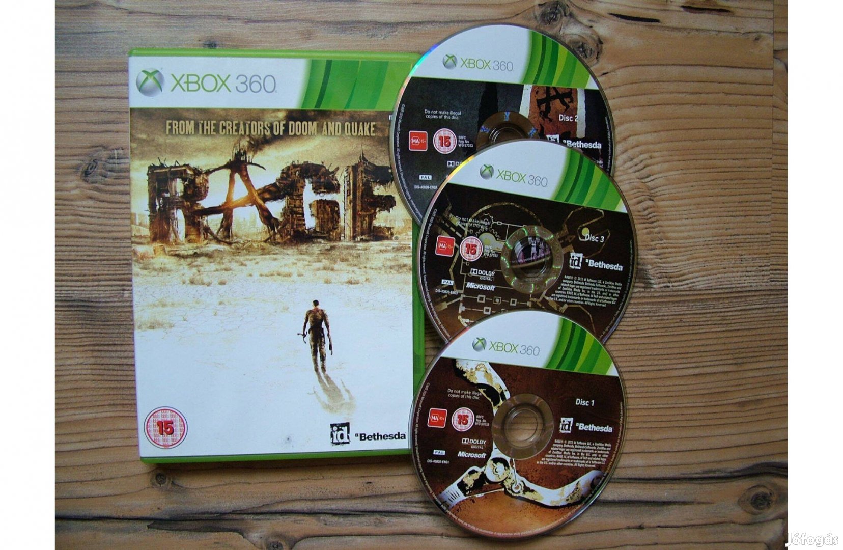 Xbox 360 Rage játék Xbox One is