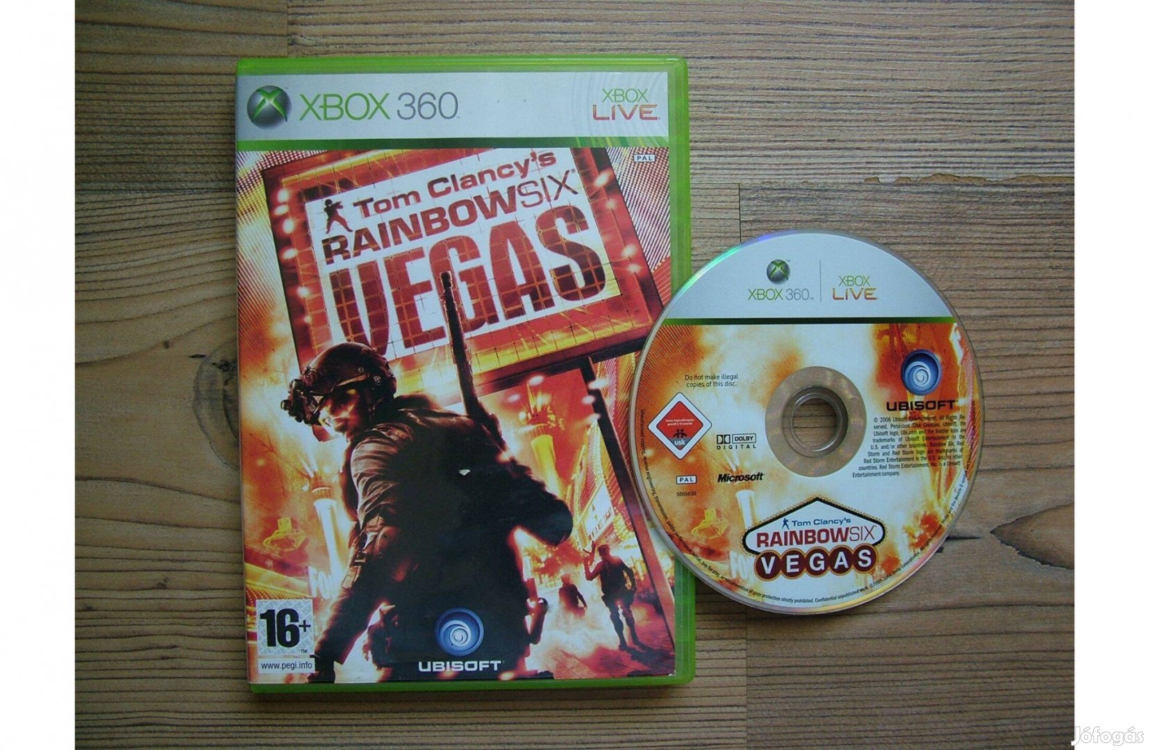 Xbox 360 Rainbow Six Vegas játék