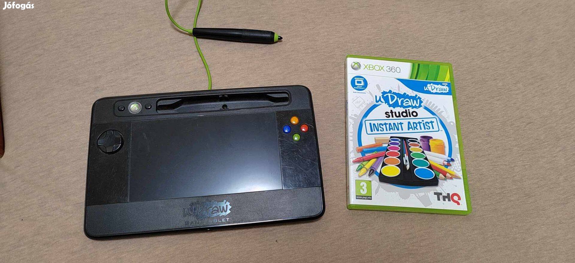 Xbox 360 Rajztábla U draw + játékszoftver