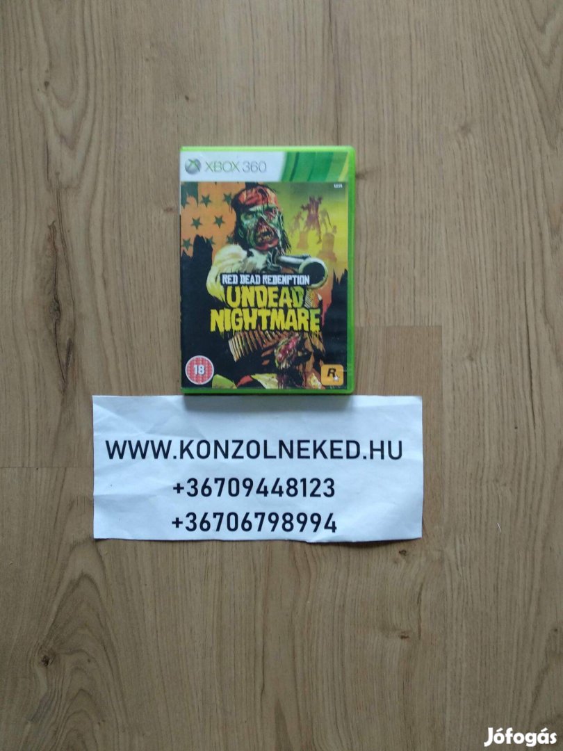 Xbox 360 Red Dead Redemption Undead Nightmare
