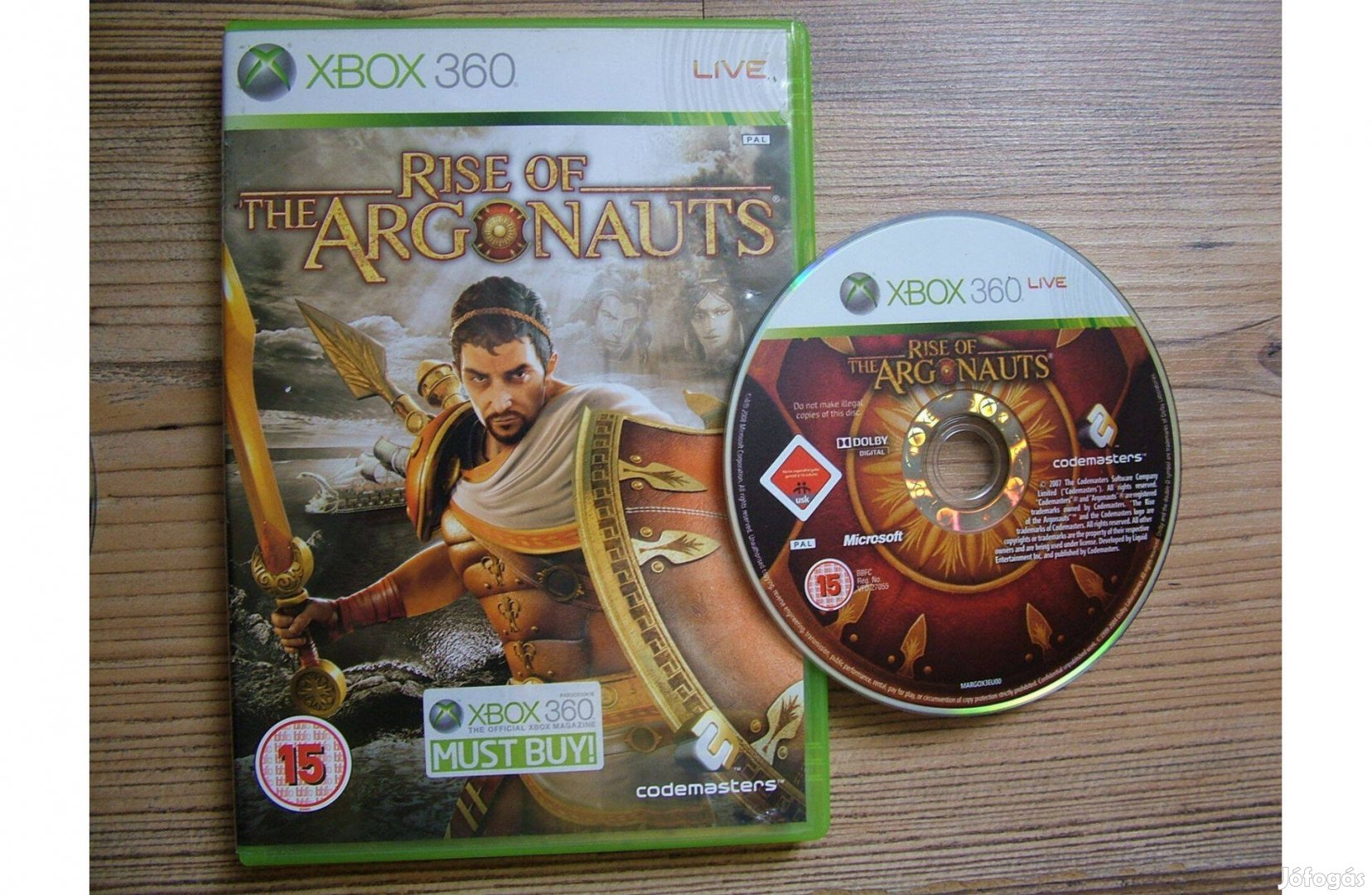 Xbox 360 Rise of the Argonauts játék