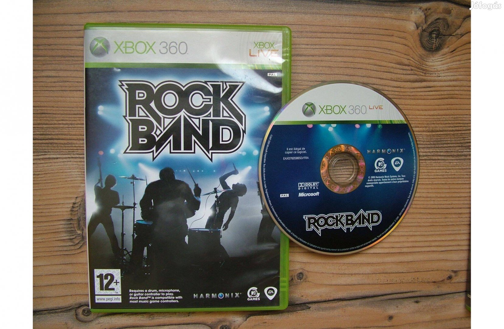 Xbox 360 Rock Band játék