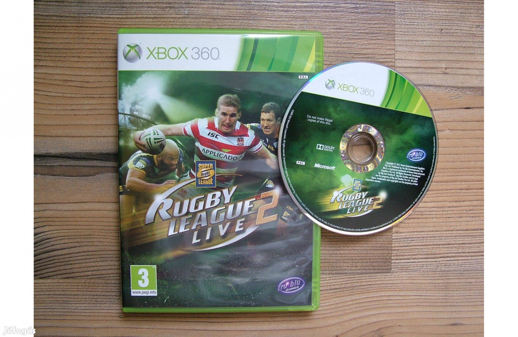 Xbox 360 Rugby League Live 2 játék