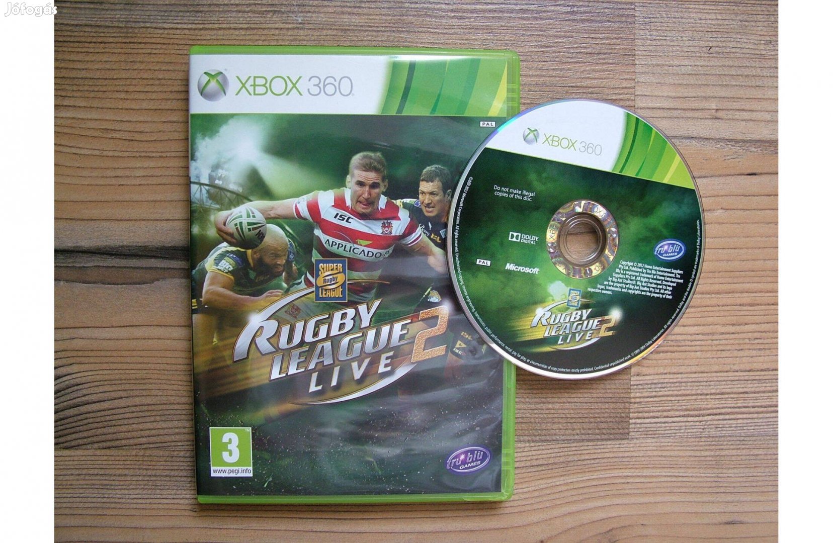 Xbox 360 Rugby League Live 2 játék