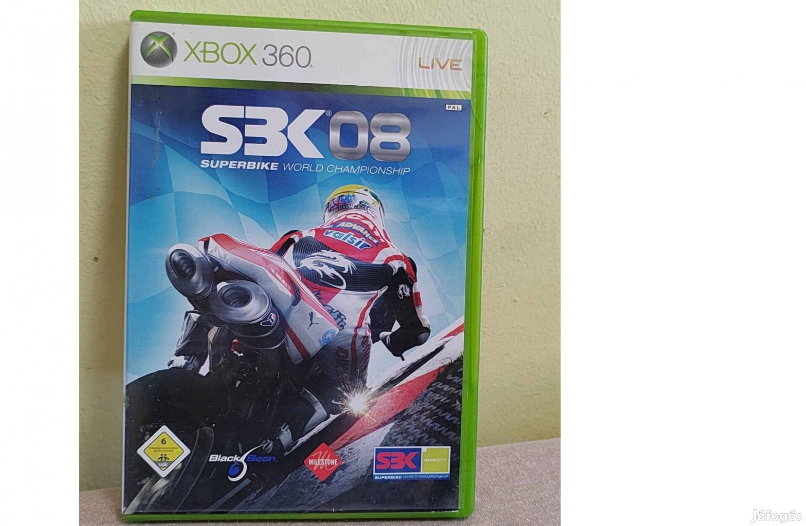 Xbox 360 SBK 08 - foxpost, posta OK