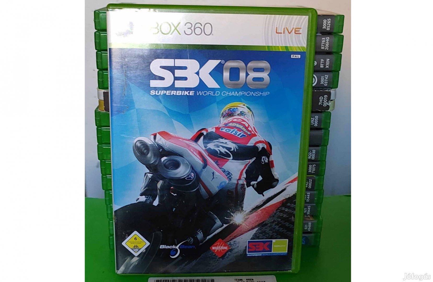 Xbox 360 SBK 08 - motoros játék