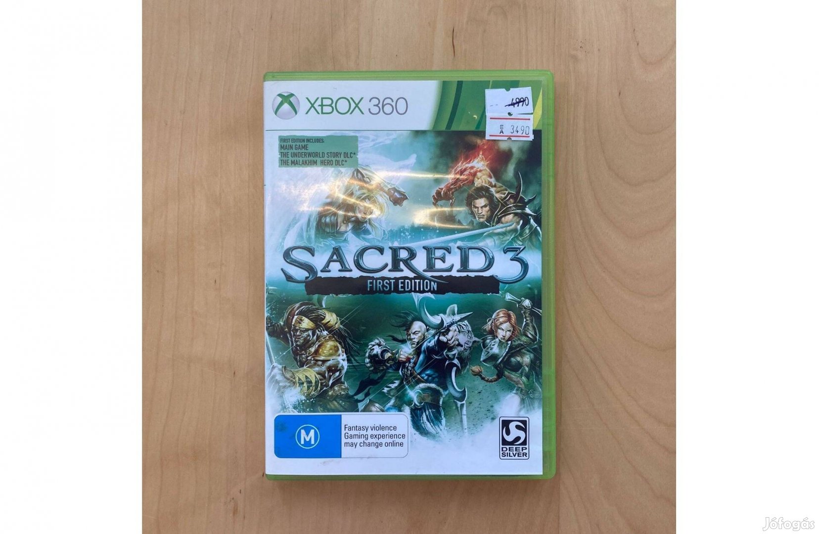 Xbox 360 Sacred 3