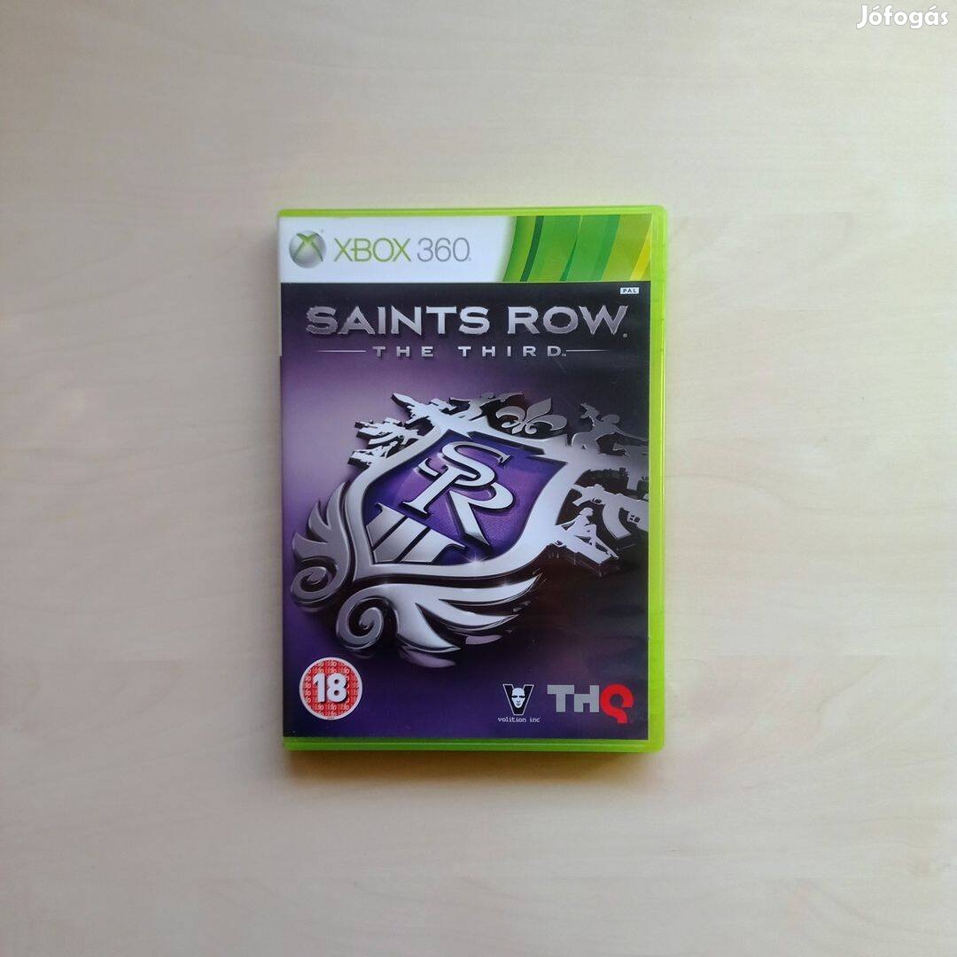 Xbox 360 Saint Row The Third játék eladó