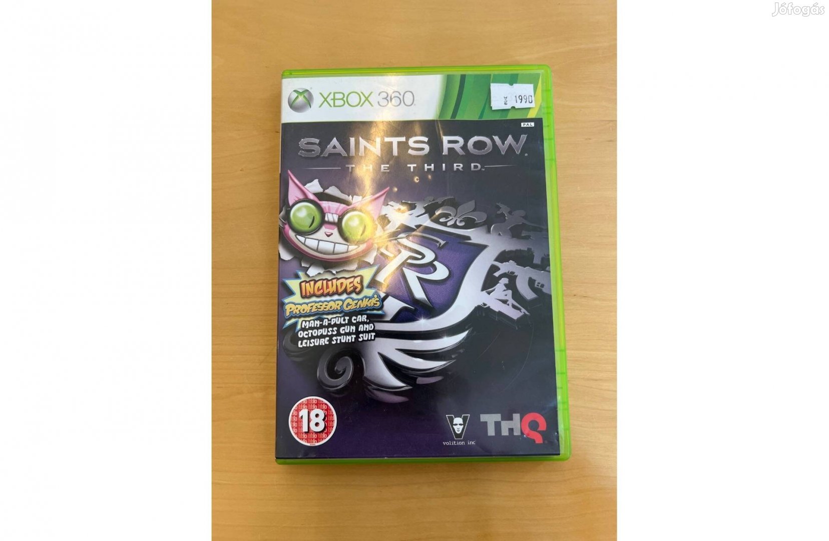 Xbox 360 Saints Row The Third Játék Használt