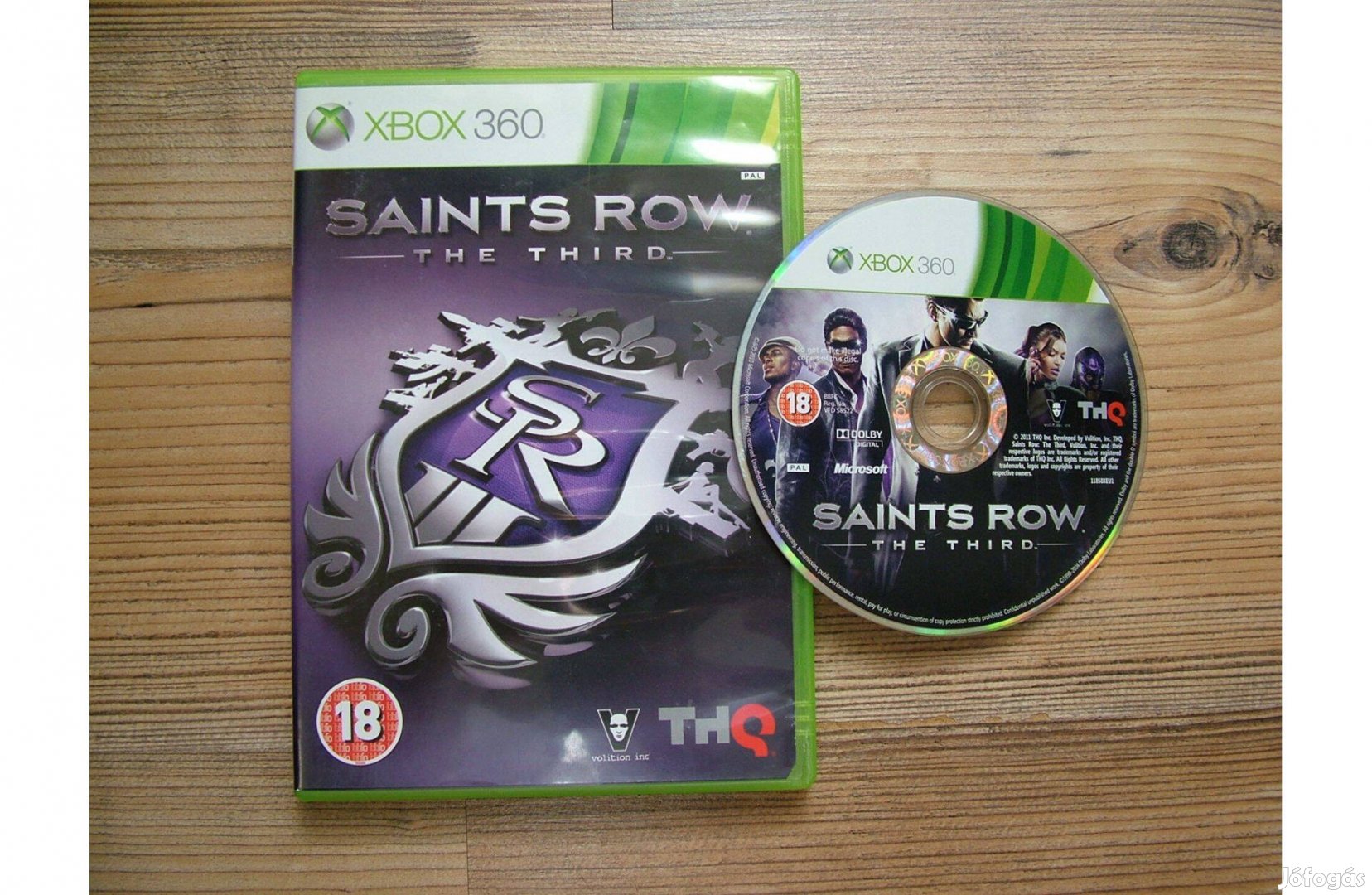 Xbox 360 Saints Row The Third játék Xbox One is