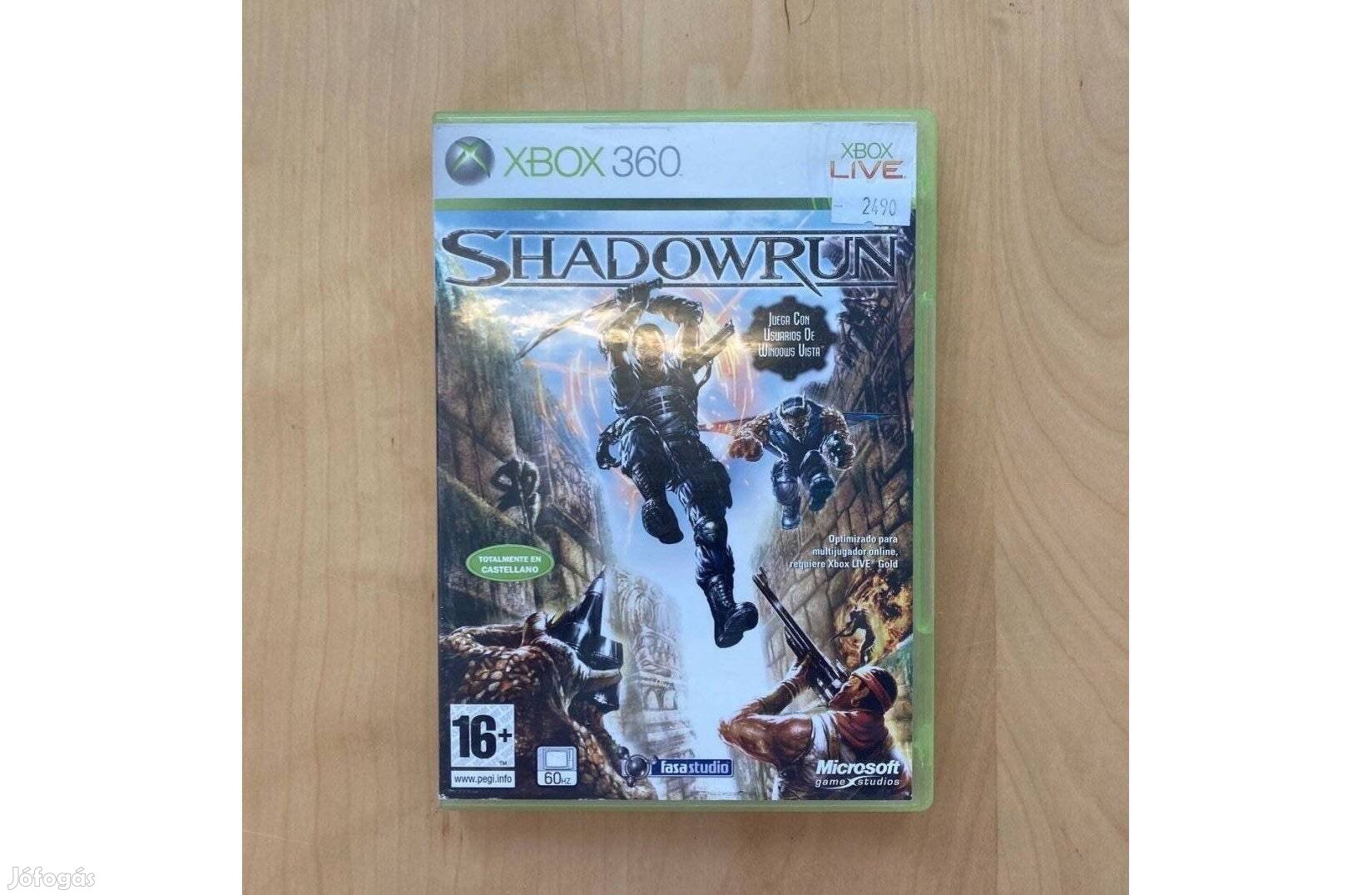 Xbox 360 Shadowrun játék