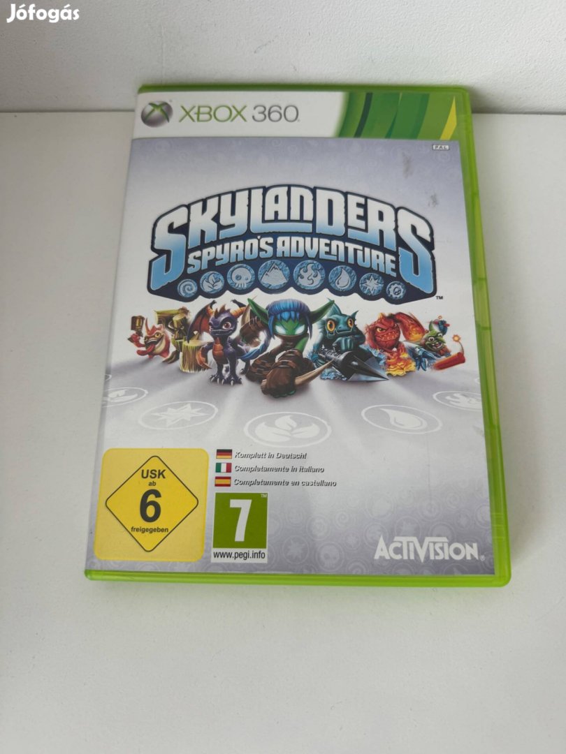 Xbox 360 Skylanders Spyro's Adventures (csak játék)