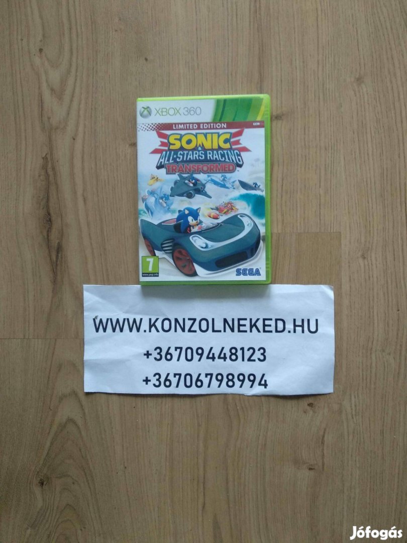 Xbox 360 Sonic All Stars Racing Transformed Xbox One Kompatibilis