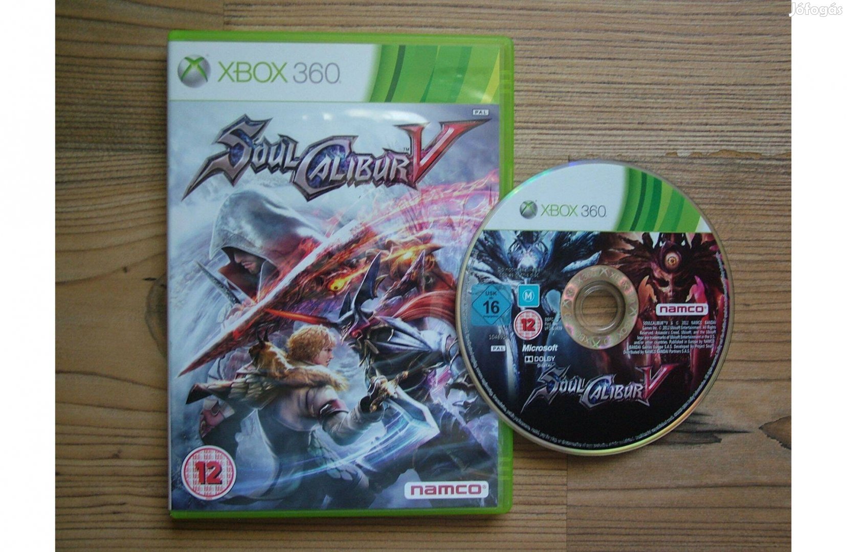 Xbox 360 Soul Calibur V játék Soul Calibur 5